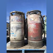 425 GPM @ 200' TDH, Flygt #2660.181, Submersible Pump, 4" discharge, 15 HP, 3480 RPM, 600 Volts, (2 available)