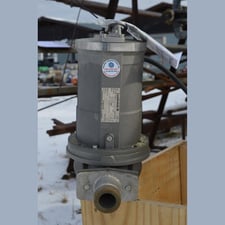 130 GPM, Landustrie #DWP22-10BH-U, Submersible Vortex Pump, Stainless Steel, 2" discharge, 6.2 HP, 3410 RPM