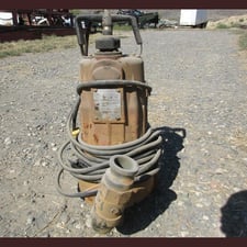 30 GPM @ 80' TDH, Liberty #LSG202A, Sewage Grinder Submersible Pump, 2" quick-couple hose connector, V-Slice
