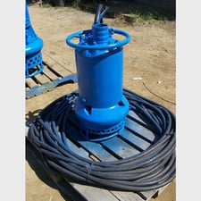 390 GPM @ 25' TDH, Toyo #ET7.5, Submersible Pump, 4" discharge, 7.5 HP, 460 Volt, 3PH, 60 Hz