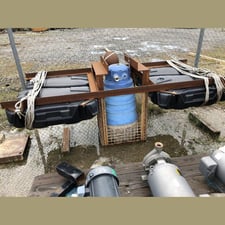 2587 GPM @ 170' TDH, Weir #150-170SJ40-2, Submersible Pump, 6" discharge, 65.5' max. submergence, 55 HP, 3450
