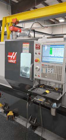 Haas #ST-35, CNC Lathe, 9.4" X, 32.5" Z, 31.7" swing, 26" machining length, 21" turning diameter, 12" chuck