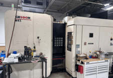 Enshu #GE580H, Horizontal Machining Center, 19.68" pallets, 31.5" X/Y, 32.7" Z, 60 HP, 10,000 RPM, 40
