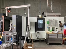 Kitamura #MyCenter-HX300IG/400, Horizontal Machining Center, 12" pallets, 18" X, 20" Y, 22" Z, 30 HP, 15,000