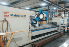 Knuth #Matrix-6000, Vertical Machining Center, 236" X, 24" Y, 24" Z, 15 HP, 24 automatic tool changer, CAT
