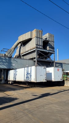 120000 cfm ETA Engineering #ETA-2000-7515x120, Baghouse Dust Collector