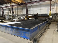 ESAB #Avenger-2-5, plasma CNC cutting system, 17' x 27' table, 600 amp plasma, Vision T5 CNC