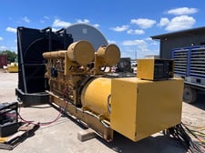 1850 KW Caterpillar #3516A, Diesel Generator, 2481 HP, #3516A Engine, Open Skid, Upgraded EMCP 4.2 Control
