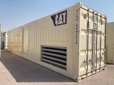 1475 KW Caterpillar #XQ1475G, Natural Gas Generator, 1978 HP, #G3516C Engine, sound attenuated enclosure, 480