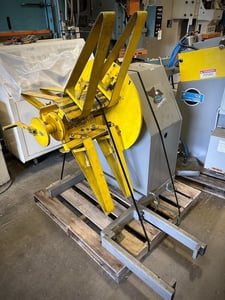12" x .125" Coe Press Equipment Complete Servo Feedline, 2,500 lbs., 54" outside dimension, 16-21" ID, 125 FPM