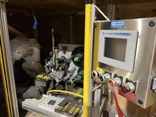 Fanuc #LR-MATE-200IC, Articulated Robot Labeling Cell, 5 kg Payload, 704 mm Reach, R-30IA Mate Controller