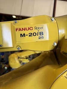 Fanuc #M-20IB/25, Articulated Robot, 25 kg Payload, 1853 mm Reach, R-30IB Controller, 2016 (6 available)