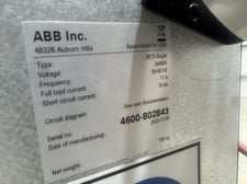 ABB #IRB-4600-40/2.55, Articulated Robot, 40 kg Payload, 2550 mm Reach, IRC5 Controller, 2023 (3 available)