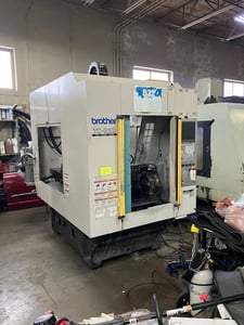 Brother #TC-R2B, CNC Drill & Tap vertical machining center, 16.5" X, 12.8" Y, 12" Z, 10,000 RPM, 14 automatic
