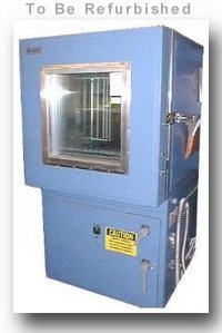 30" width x 30" D x 30" H Russells #RB-16-25, temperature chamber, -24&deg; to 177&deg;, water-cooled, Watlow 981