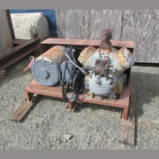 G & S Hermetique #5H40 A219, open drive compressor condensing unit, 40 HP, R22/R507/R404A