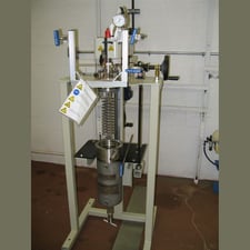 Autoclave Engineers #6418-1-1, 5" FSTN type autoclave, aluminum construction