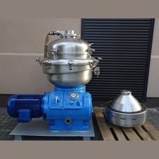 Alfa-Laval #BRPX 213-35H, disc automatic centrifuge separator, 18,000 L/h, 18.5 kW, 400 V.