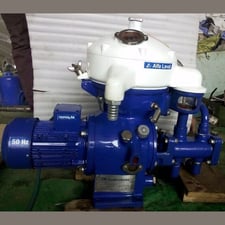 Alfa-Laval #MAB-103, disc automatic centrifuge, 900 L/h, 11 kW, 440 V., 18.5 A, refurbished, 1990