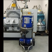 Alfa-Laval #MIB 303 S-33, disc centrifugal separator, 1,000 L/h, 7,500 RPM max, 110 V., 1999