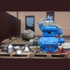 Alfa-Laval #MAPX 207, disc centrifugal separator, 5,750 L/h, 400 V., 6,300 RPM bowl (2 available)