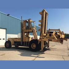 79,000 lb. Hyster #800, container stacker, 20 ft. and 40 ft. cans, 18 ft. mast