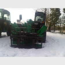 JCB #550, telescopic forklift, turbo diesel