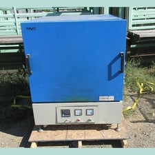 27" width x 30" D x 16" H FNS Muffle Furnace, heat adjustment interface, voltmeter/ammeter panel