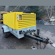 375 CFM, Atlas Copco #XATS 375, portable diesel air compressor, 150 PSI, 125 HP, 4,641 hours, 2012