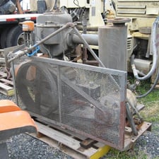 Ingersoll Rand #Type 15, reciprocating air compressor, 12in bore, 10 HP, 220/440 V.