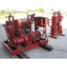 211 CFM, 125 PSI, Redmax #RMA 50, rotary screw air compressor, 50 HP, 230/460 V., includes regenerative dryer