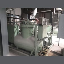 1,450 CFM, 100 PSI, Sullair #LS32-300L, rotary screw air compressor, 300 HP, 575 V., 2,553 hours