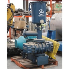 1,913 cfm, 14.5 psi, Aerzen #GM 50 L, rotary positive blower, twin lobe, 60 HP, 575 V., 1997