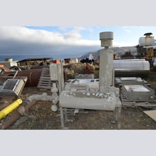 Duroflow #GGBBABA, positive displacement blower package, 25 HP, 230/460 V., 3,600 RPM, inlet filter, silencer