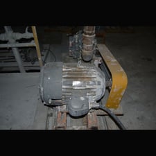 Mac Equipment #100775, rotary positive blower, 4" inlet/outlet, 25 HP, 230/460 V., 1,760 RPM, Fr. 284T