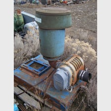 Sutorbilt #GAELBLA, 5LL rotary positive blower, 4" inlet/discharge, 2,440 RPM max