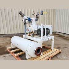 Sutorbilt #7L-F, positive displacement blower package, 6" line connection, 20 HP, 230/460 V., 3 Ph.