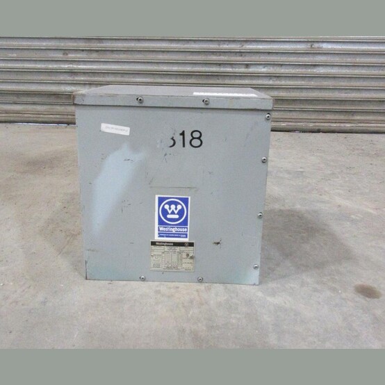 10 KVA 600 Primary, 120/240 Secondary, Westinghouse, Dry Type Transformer Single Phase
