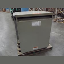 118 KVA 460 Primary, 460Y/266 Secondary, General Electric #9T23B4009G22, Dry Type Transformer 3 Phase