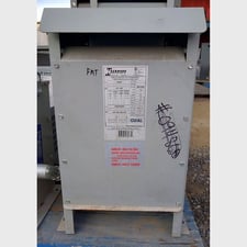 15 KVA 600 Primary, 120/240 Secondary, Hammond, Dry Type Transformer Single Phase