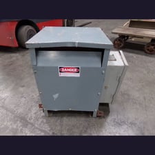 15 KVA 600 Primary, 120/240 Secondary, Square D #15S5H, Dry Type Transformer Single Phase