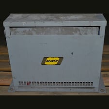 45 KVA 480 Primary, 240 Secondary, Beaver, Dry Type Transformer 3 Phase