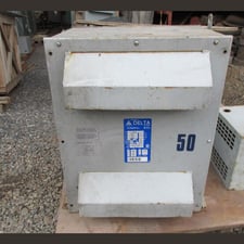 50 KVA 600 Primary, 120/240 Secondary, Delta #DS 0050, Dry Type Multi-Tap Transformer Single Phase