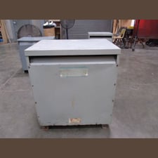 63 KVA 460 Primary, 460/265V Secondary, General Electric #9T23B4006022, Dry Type Transformer 3 Phase
