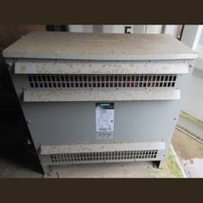 75 KVA 600 Primary, 120/208Y Secondary, Siemens, Dry Type Transformer 3 Phase