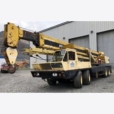 30 Ton, P & H #T-300, Hydraulic Truck Crane, 100' Boom, 25' Additional Jib, Cummins NT855 Engine, 3,829