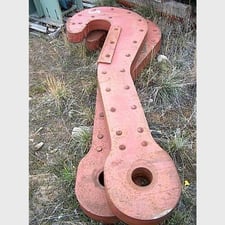 8' Laminated Crane Ladle Hooks