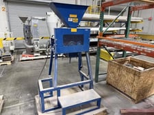Mill Engineering & Machinery, Dual Corrugated Roll Lump Breaker, 6" diameter x 12" long rolls, 24" x 14" feed