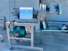 Bauer #3U21, Colloid/Peanut Butter Mill, 20" milling chamber diameter, 12" screw feeder length, 40 HP, 1770
