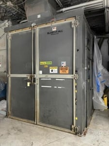 Blast-It-All, Walk-In Abrasive Blast Room/Blast Cabinet System, 108" wide x 120" long x 120" high room, dust
